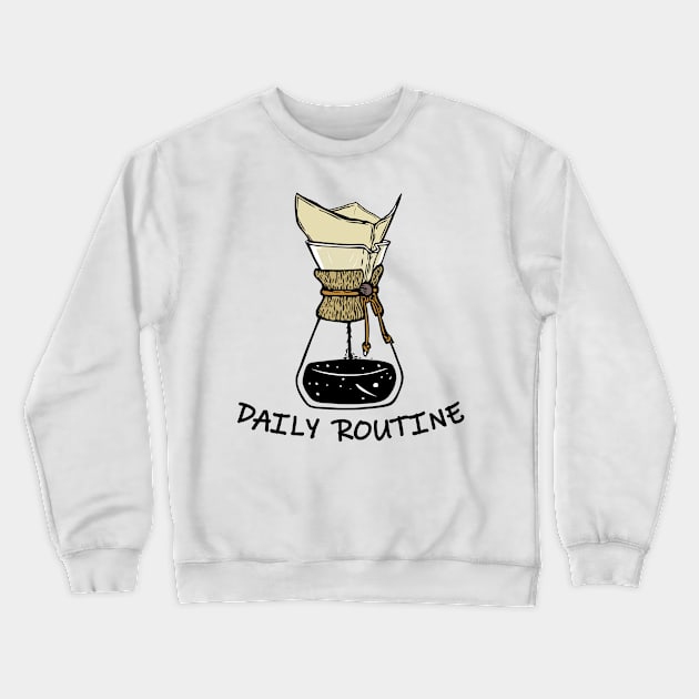 Daily Routine Hallows Eve Crewneck Sweatshirt by giantplayful